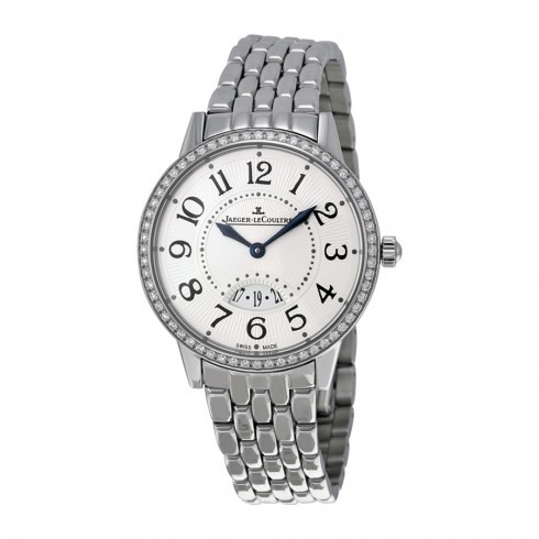 Jaeger LeCoultre Rendez-Vous White Dial Diamond Bezel Stainless Steel Ladies Watch Q3478121 watches