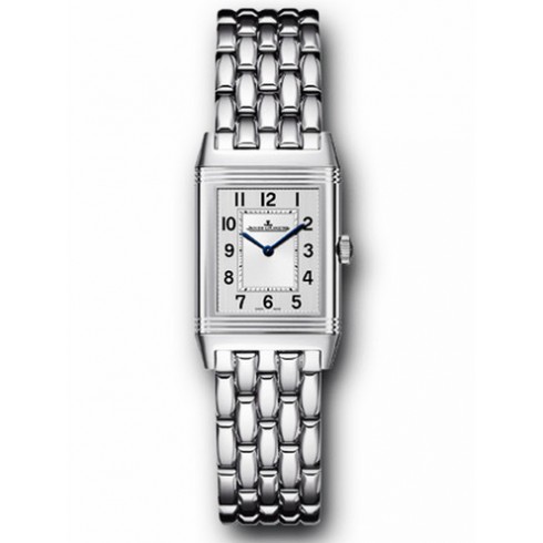 Jaeger LeCoultre Reverso Classic Small Silver Dial Ladies Quartz Watch Q2618130 watches