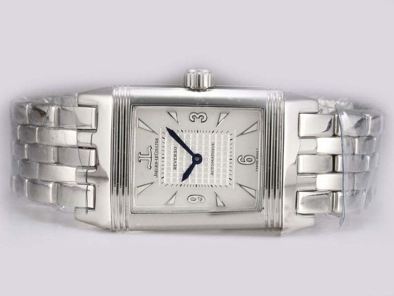 Jaeger-Lecoultre Reverso Classique 2501110 White Stainless Steel Strap Mens Watch watches
