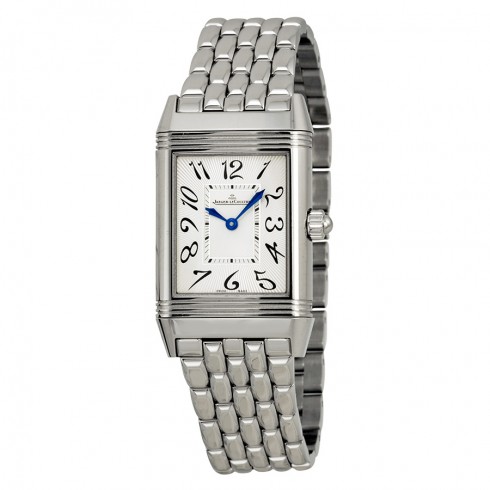Jaeger LeCoultre Reverso Duetto Silver Dial Stainless Steel Ladies Watch Q2568102 watches