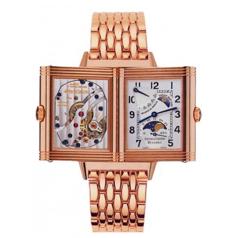 Jaeger LeCoultre Reverso Grande Sun Moon 18kt Rose Gold Men's Watch 275.21.20 watches