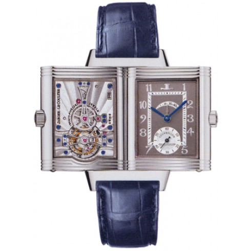 Jaeger LeCoultre Reverso Platinum Number One & Two Men's Watch 217.64.40 watches