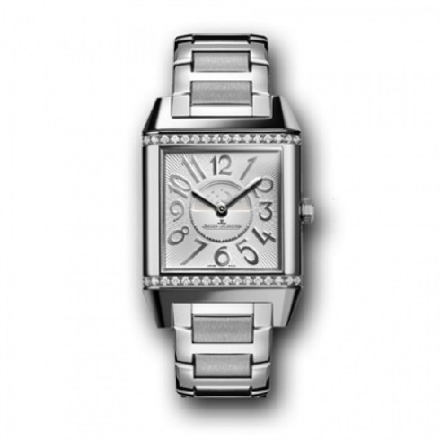 Jaeger LeCoultre Reverso Squadra Silvered Guilloche Dial Ladies Watch Q7058130 watches