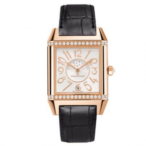 Jaeger LeCoultre Squadra Duetto Silver Dial Diamond Ladies Watch Q7052420 watches
