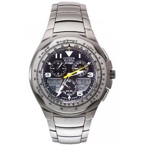 Citizen Eco-Drive Skyhawk Titanium Men's Watch JR3060-59F watches