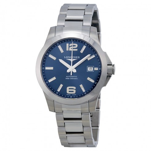 Longines Conquest Blue Dial Automatic Stainless Steel Men's Watch L36764996 watches