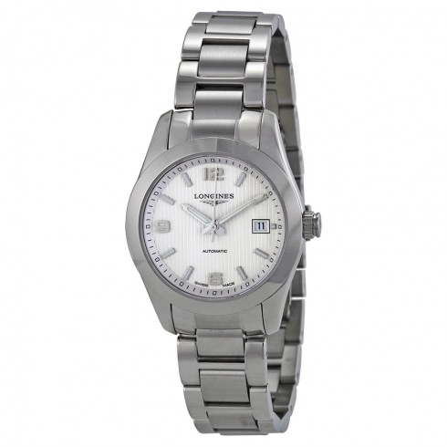 Longines Conquest Classic Automatic Silver Dial Stainless Steel Ladies Watch L22854766 watches