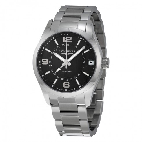 Longines Conquest Classic Eddie Peng Black Dial Automatic GMT Men's Watch L27994566 watches