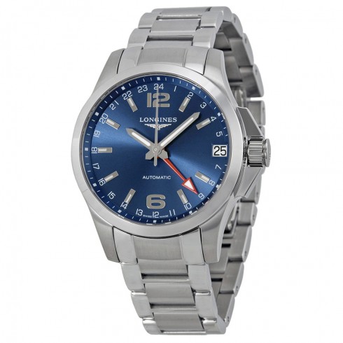 Longines Conquest GMT Automatic Blue Dial Men's Watch L3.687.4.99.6 watches
