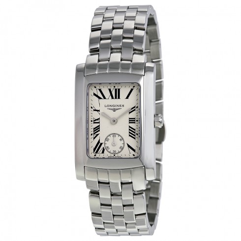 Longines Dolce Vita White Dial Stainless Steel Ladies Watch L55024716 watches