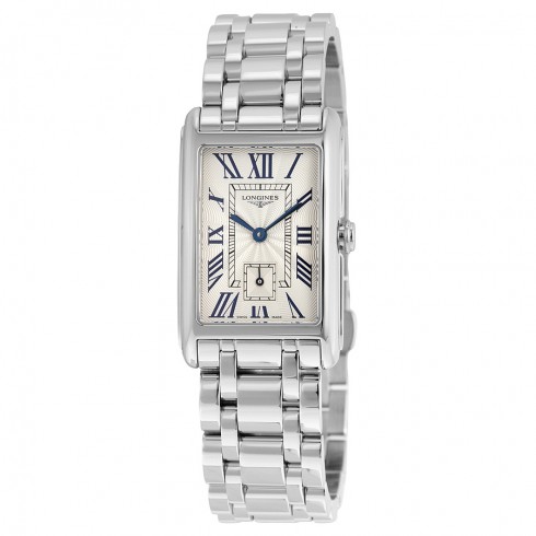 Longines DolceVita Ivory Dial Stainless Steel Ladies Watch L55124716 watches
