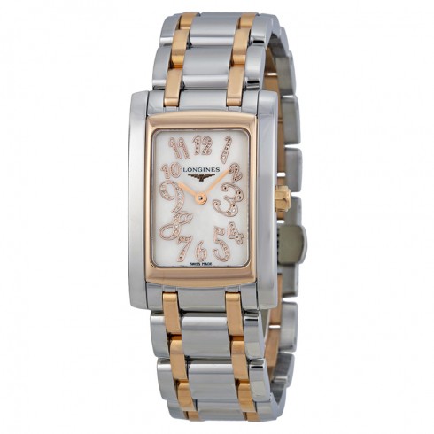 Longines DolceVita Mother of Pearl Dial 18K Rose Gold Ladies Watch L5.502.5.97.7 watches