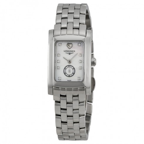 Longines DolceVita White Mother of Pearl Diamond Dial Ladies Watch L5.155.4.94.6 watches