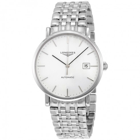 Longines Elegant Automatic White Dial Stainless Steel Men's Watch L49104126 watches