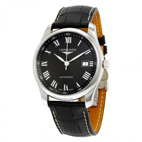 Longines Master Collection Automatic Black Dial Black Leather Ladies Watch L2.793.4.51.7 watches