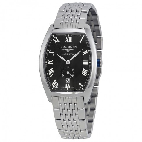 Longines Evidenza Automatic Black Dial Stainless Steel Men's Watch L2.642.4.51.6 watches