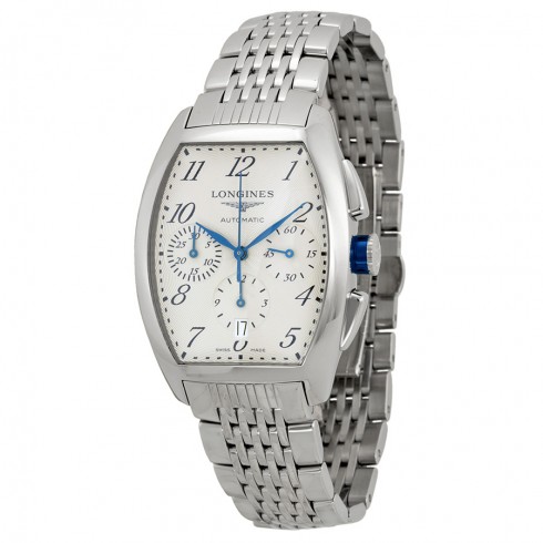 Longines Evidenza Automatic Chronograph Silver Dial Stainless Steel Men's Watch L2.643.4.73.6 watches