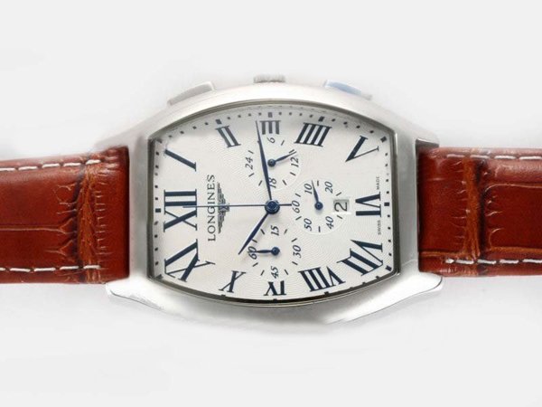 Longines Evidenza L2.643.0.51.9 Midsize Stainless Steel Case 38x51mm Watch watches