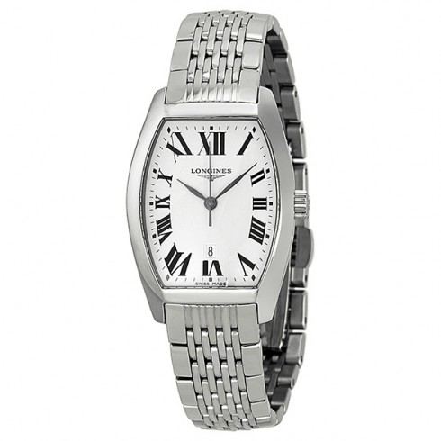 Longines Evidenza Silver White Dial Stainless Steel Ladies Watch L21554716 watches