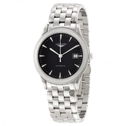 Longines Flagship Automatic Black Dial Stainless Steel Watch L48744526 watches