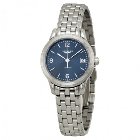Longines Flagship Automatic Blue Dial Stainless Steel Ladies Watch L4.274.4.96.6 watches