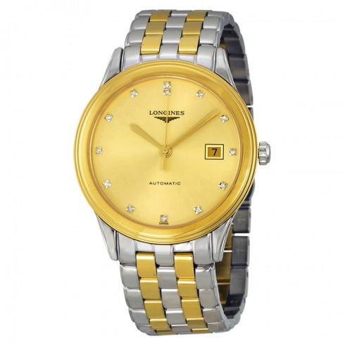 Longines Flagship Automatic Gold Dial Two-tone Men's Watch L4.874.3.37.7 watches
