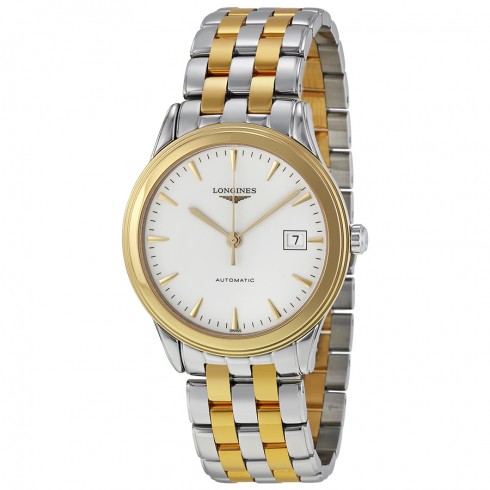 Longines Flagship Automatic White Dial Two-tone Men's Watch L48743227 watches