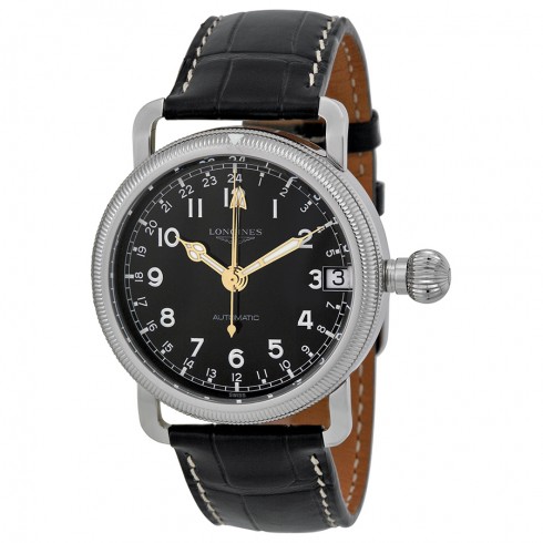 Longines Heritage Automatic Black Dial Stainless Steel Men's Watch L27784530 watches
