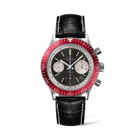 Longines Heritage Diver Black Dial Automatic Men's Chronograph Watch L2.808.4.52.0 watches