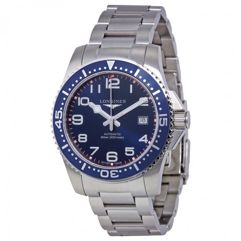 Longines Hydro Conquest Blue Dial Stainless Steel Men's Watch L36954036 watches
