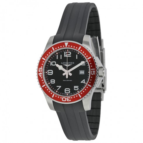 Longines Hydroconquest Black Dial Rubber Strap Men's Watch L36884592 watches