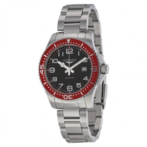 Longines Hydroconquest Black Dial Stainless Steel Men's Watch L36884596 watches