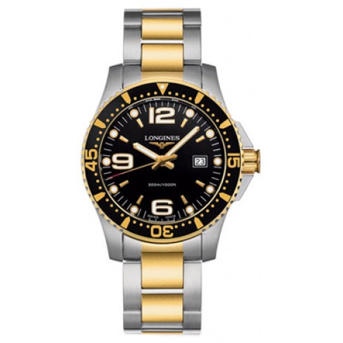 Longines HydroConquest Black Dial Stainless Steel Men's Watch L3.640.3.56.7 watches