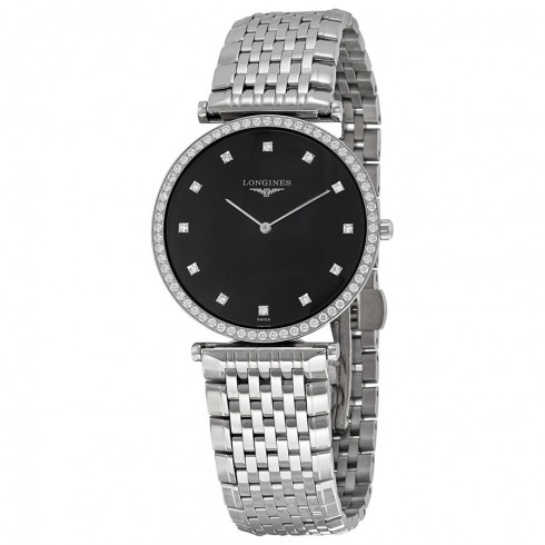 Longines La Grande Classique Black Dial Steel Ladies Watch L4.741.0.58.6 watches