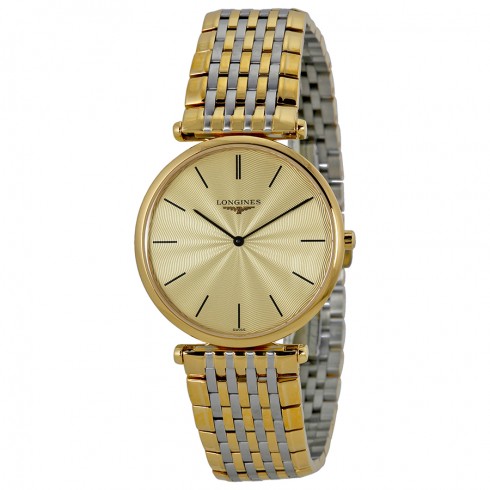 Longines La Grande Classique Champagne Dial Two-Tone Stainless Steel Men's Watch L47092427 watches