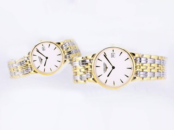 Longines La Grande Classique L4.209.4.72.6 18K Gold Case White Dial Watch watches