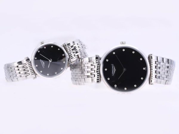 Longines La Grande Classique L4.741.0.58.2 Black Dial 34x24mm Stainless Steel Case Watch watches