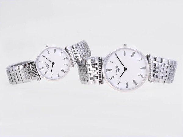 Longines La Grande Classique L4.766.2.41.8 White Dial 34x24mm White Stainless Steel Strap Watch watches