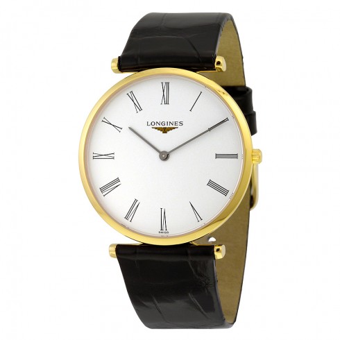 Longines La Grande Classique White Dial Black Leather Men's Watch L47552112 watches