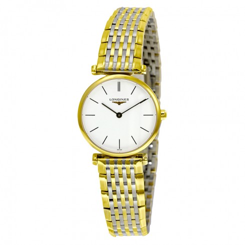 Longines La Grande Classique White Dial Two Tone Stainless Steel Ladies Watch L4.209.2.12.7 watches