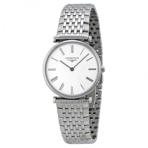 Longines La Grande White Dial Stainless Steel Men's Watch L45124116 watches