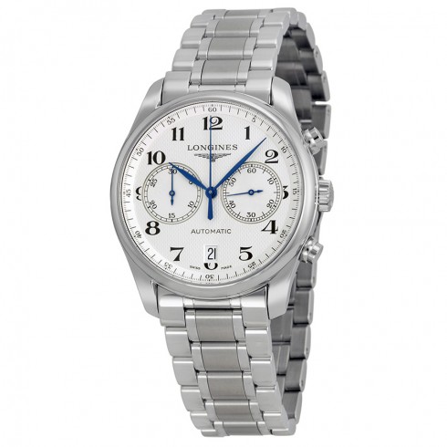 Longines Master Chronograph Automatic Silver Dial Stainless Steel Men's Watch L2.629.4.78.6 watches