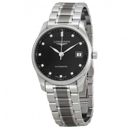 Longines Master Collection Automatic Black Dial Stainless Steel Watch L25184576 watches