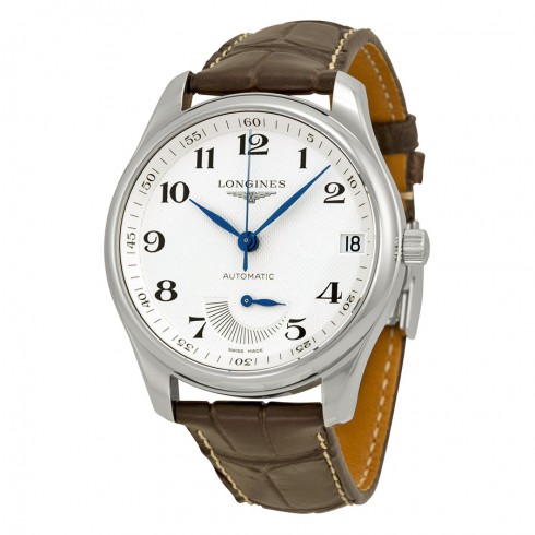 Longines Master Collection Automatic Silver Dial Brown Leather Men's Watch L26664783 watches