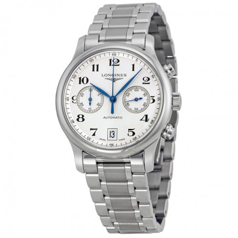 Longines Master Collection Chronograph Automatic Silver Dial Stainless Steel Men's Watch L26694786 watches