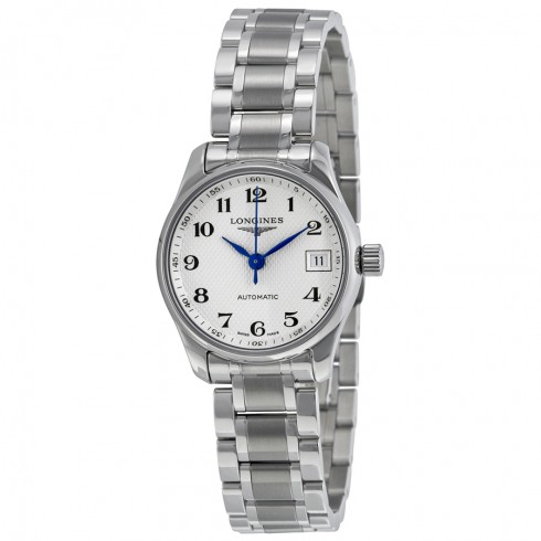 Longines Master Silver Dial Stainless Steel Ladies Watch L21284786 watches