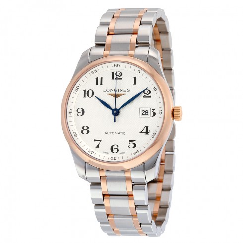 Longines Master Automatic Silver Dial Steel and 18kt Rose Gold Men's Watch L2.793.5.79.7 watches