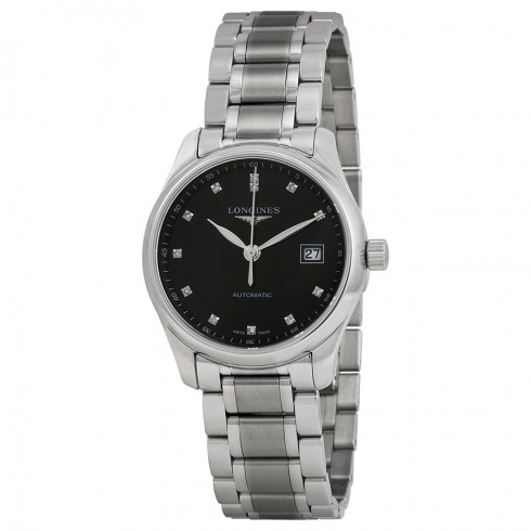 Longines Masters Collection Automatic Black Dial Stainless Steel Ladies Watch L22574576 watches