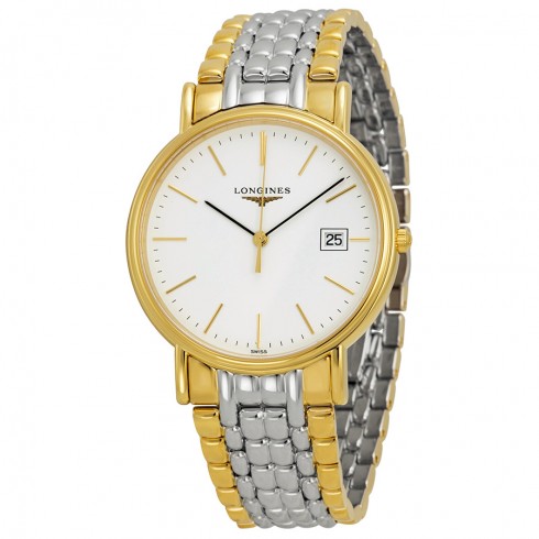 Longines Presence White Dial Stainless Steel Bracelet Men's Watch L4.790.2.12.7 watches