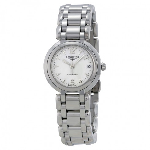 Longines Prima Luna White Dial Stainless Steel Ladies Watch L8.111.4.16.6 watches